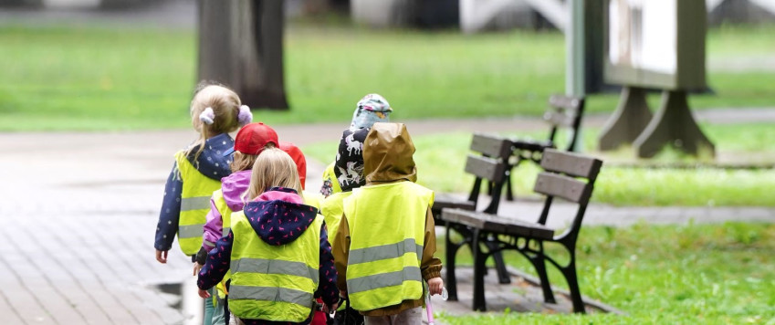 Ilustratīvs attēls bērnu grupiņa