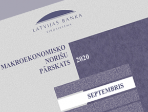 Makroekonomisko Norišu Pārskats. 2020. gada septembris