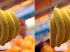 Banāni uz āķa, ilustratīvs attēls